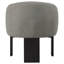 Fauteuil d'appoint rembourré brun Maciel