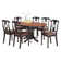 Dufferin 6 - Person Solid Wood Solid Wood Top Pedestal Dining Set