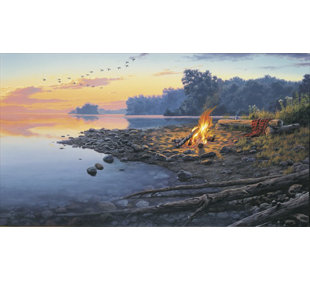 " Fireside Point " by Darrell Bush