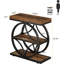 Small with 3-Tier Side Tables