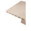 Rectangle Dining Table With Studded Edge Top And Tapered Base-1152141212