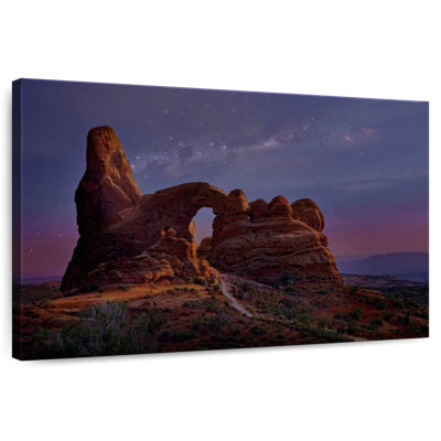 Alvord Windows Rock Arches National Park