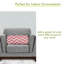 Coussin en coton à chevrons-21303552