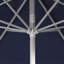 Parasol de marché en aluminium 7,5 pi avec manivelle inclinable en oléfine-240961181