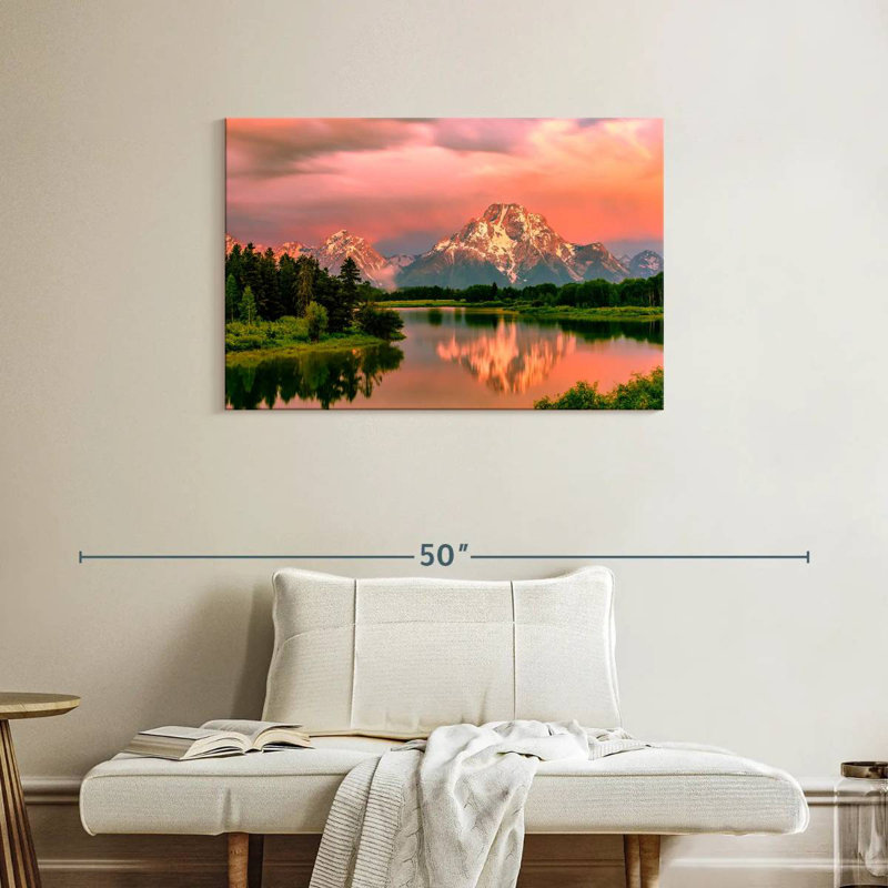 Grand Teton Warm Sunset