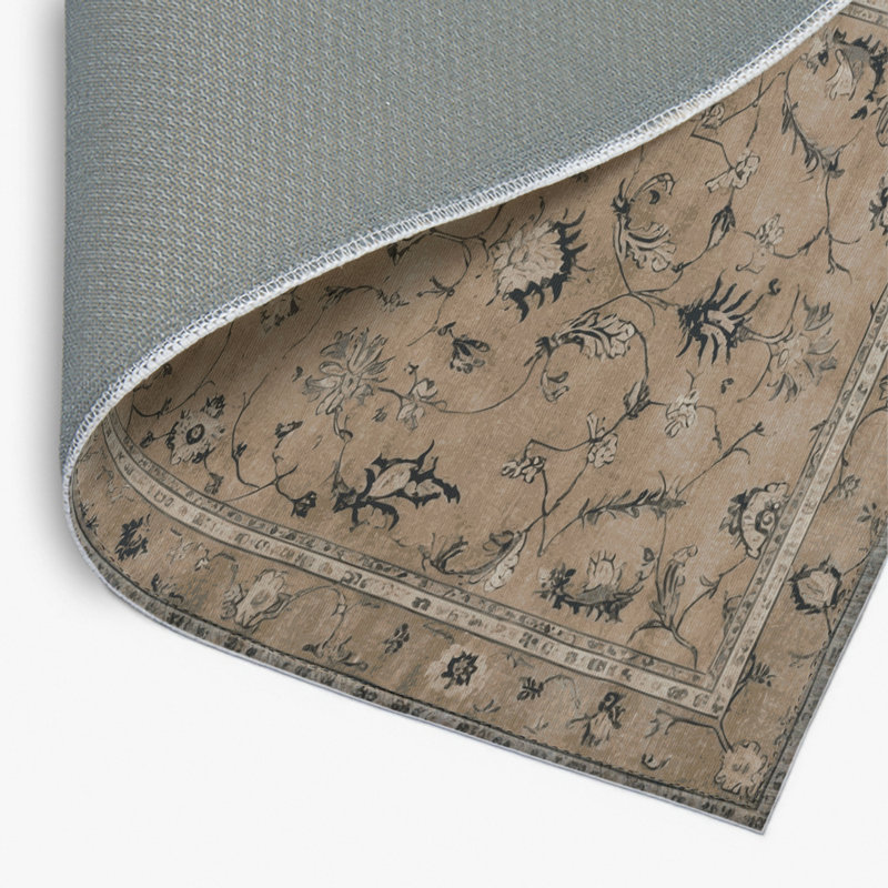 Tapis gris intérieur et extérieur surteint, Rectangulaire 2 pi x 3 pi