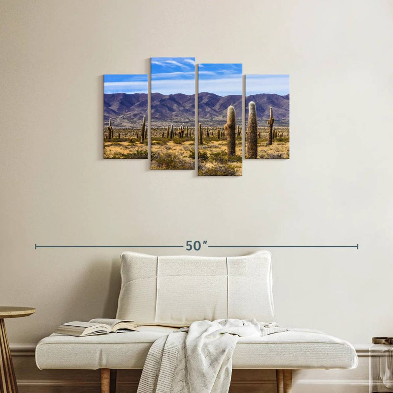 Harnek Los Cardones Cactus, 22'' H x 36'' W