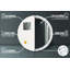 Huldar Glass Flat Wall Mirror