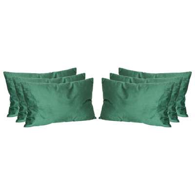 Colour Rectangular Lumbar Cushion with Filling