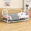 Lit de jour avec couchette en métal Khristy-371741708
