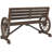 Solid Wood Fir Outdoor Bench-97884401