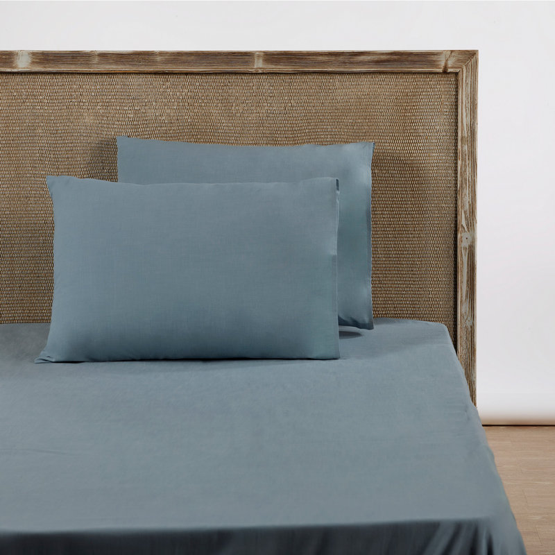 Taie d'oreiller 100% coton Cvita, Vert