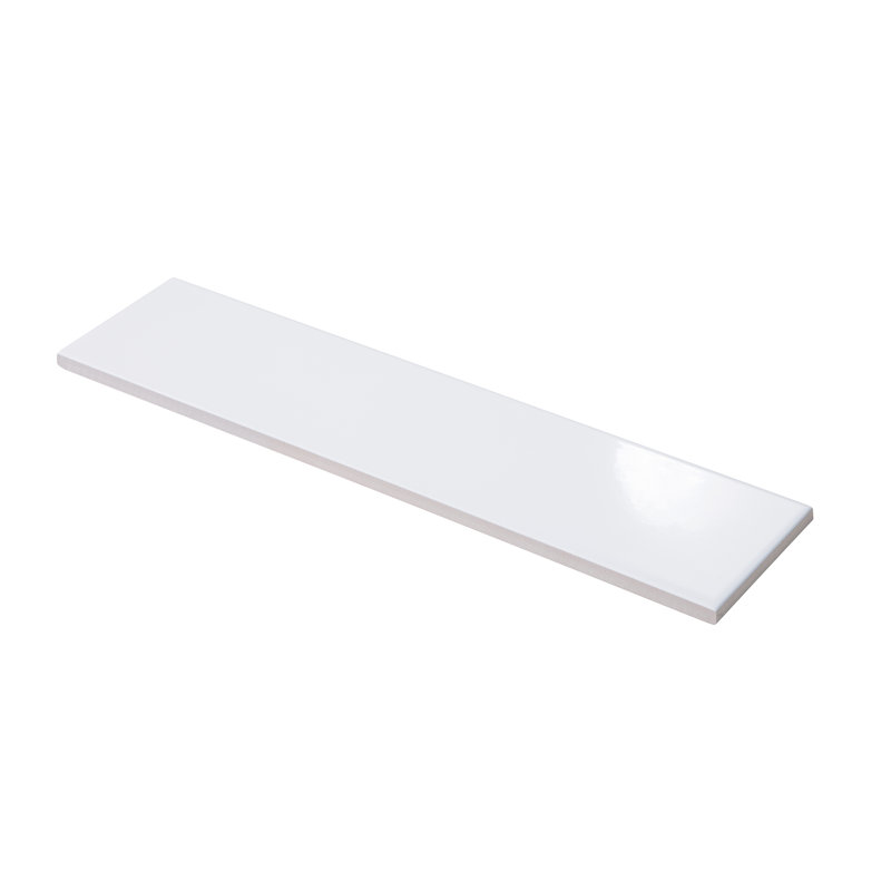 Urban Domain 3'' W x 12'' L Ceramic Subway Singular Tile, White