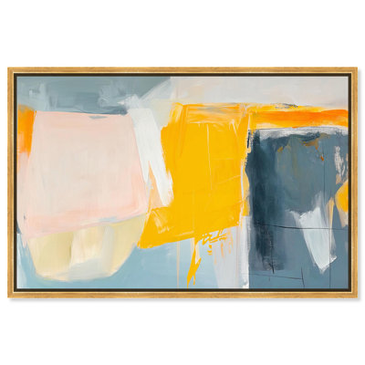 Skyward Radiance II Canvas Warm Abstracts by Art Remedy