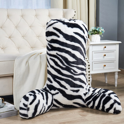 Animal Print Faux Fur Pillow Cover