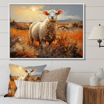 " Sheep In Sunlight I "