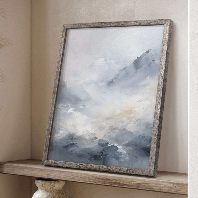 «LANDSCAPES Series CCXXXVII», reproduction encadrée - bois massif, H 21 po x l 17 po