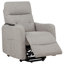 Fauteuil inclinable tapissier Dayes taupe Dayes-1406832702