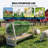 5ft Goat Hay Feeder, 60 Gallon Heavy Duty Anti-Waste Metal Hay Rack with Rounded Edges, Livestock Pasture Feeder for Sheep Horses Ponies, Outdoor Farm Feeding Equipment, Silver
