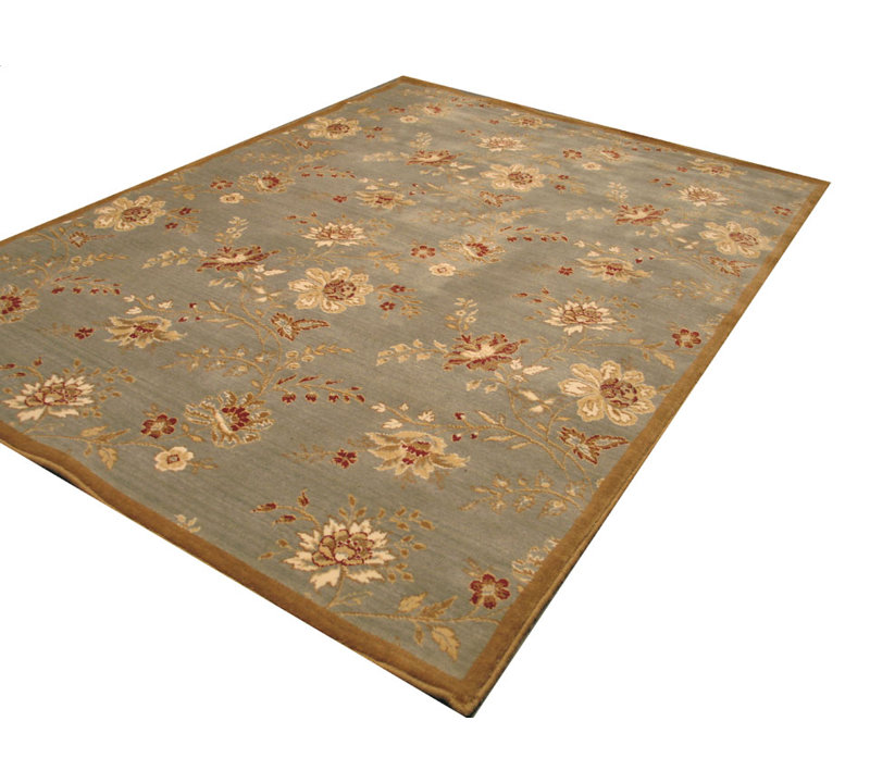 Tapis bleu Amara, Rectangle 7 pi 10 po x 11 pi 2 po