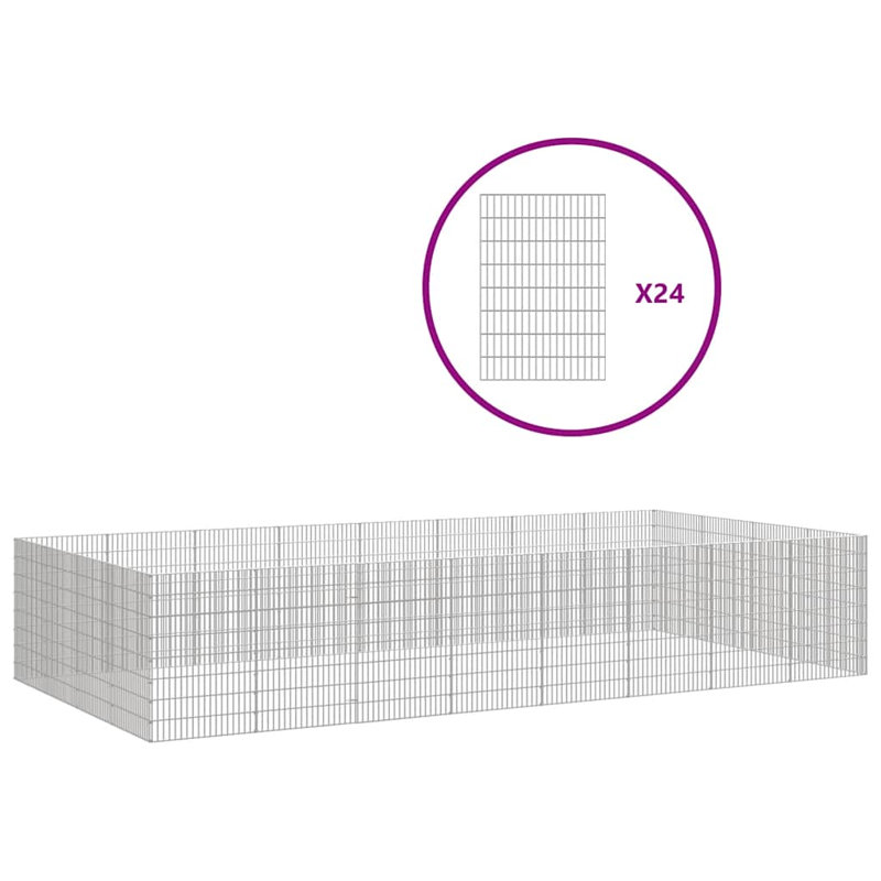 Aahana Small Animal Playpen, 54 x 80 cm