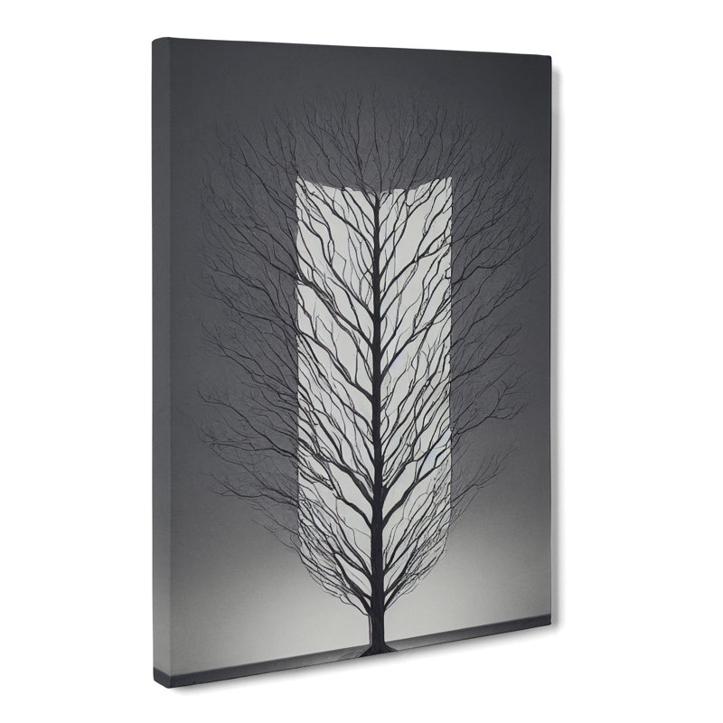 Contemporary Tree Vol.5 - Wrapped Canvas, 50cm H x 35cm W x 3cm D