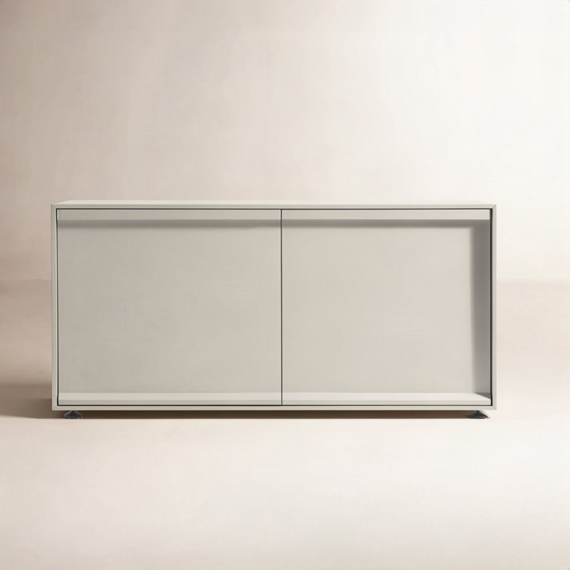 Superchoice 2 Door Credenza, Putty