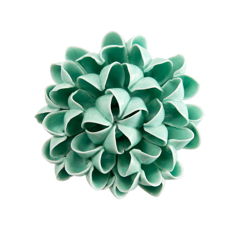 Ceramic Garden Flower Stakes, Set Of 3