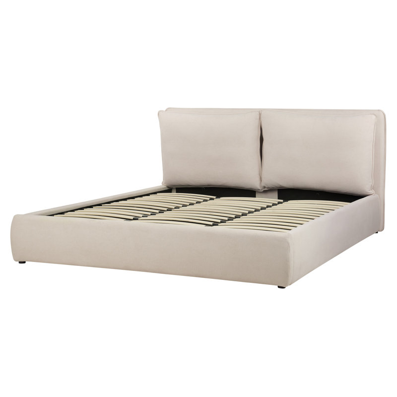 Nathanielle Upholstered Ottoman Storage Bed, Super King (6')