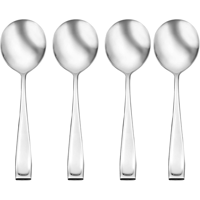Modern Pillar Moda Fine Flatware Soup Spoons