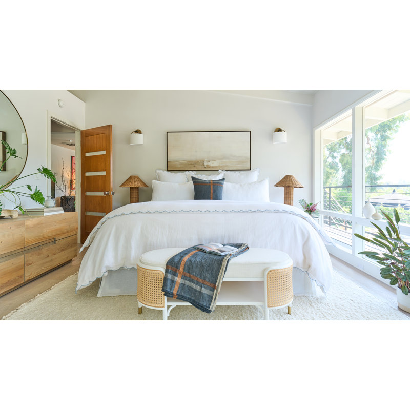 Bryant Linen Pillow Cover & Insert, 20"H x 20"W
