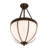 Glass Semi Flush Mount