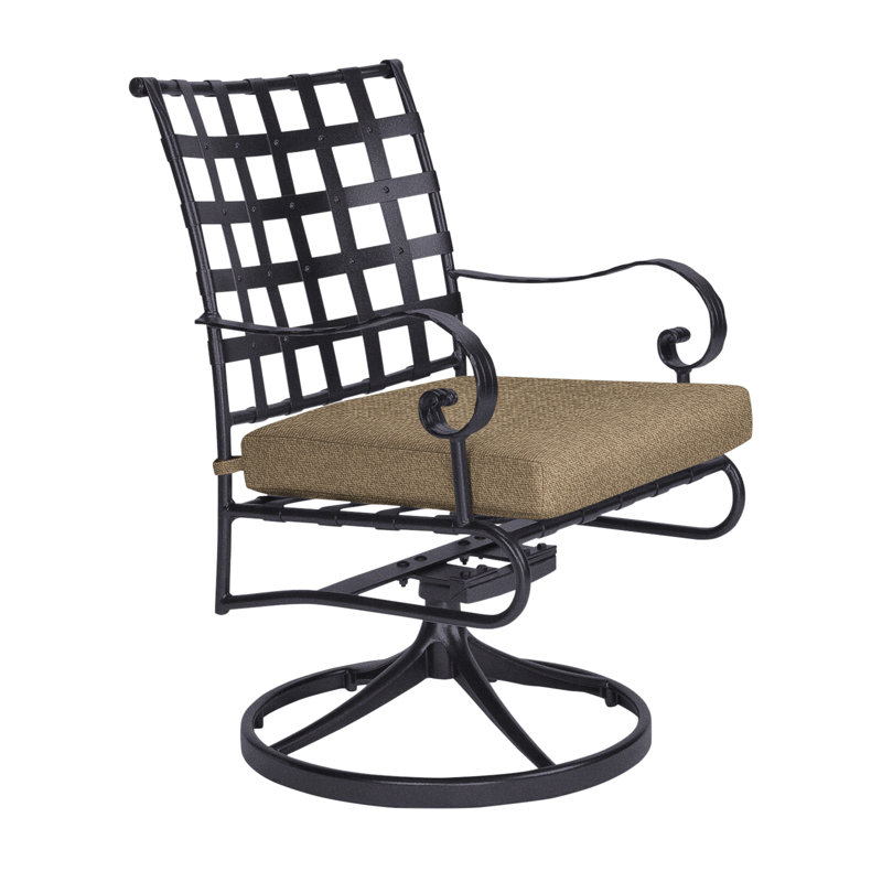 Classico Outdoor Rocker Chair, Graphite, Cast Lagoon