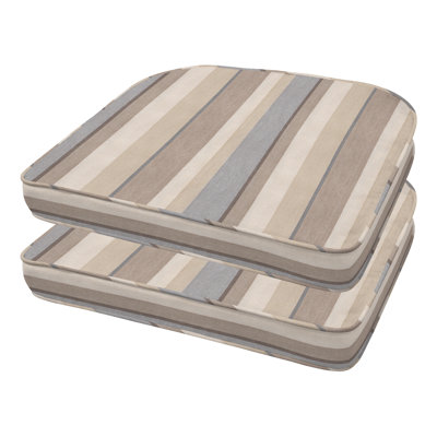 Outdoor Rounded Dining Seat Cushion