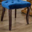 Chaise de salle à manger rembourrée French Vintage