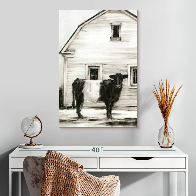Brampt Belted Galloway I, 30" H x 20" W
