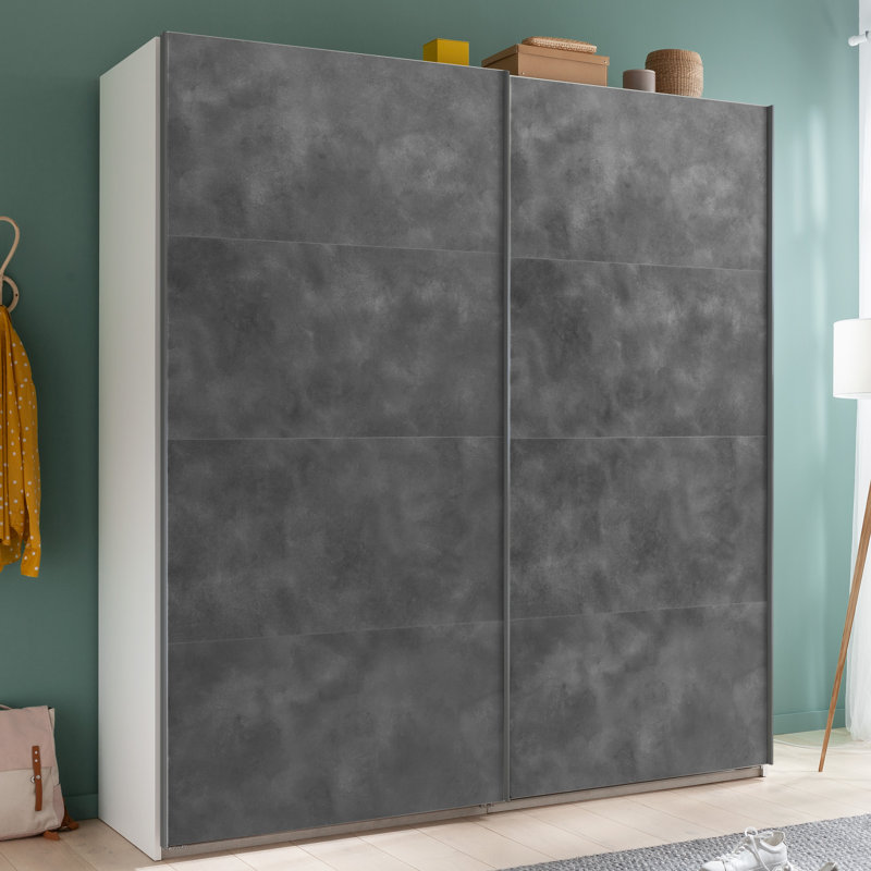Systema 2 Door Manufactured Wood Wardrobe