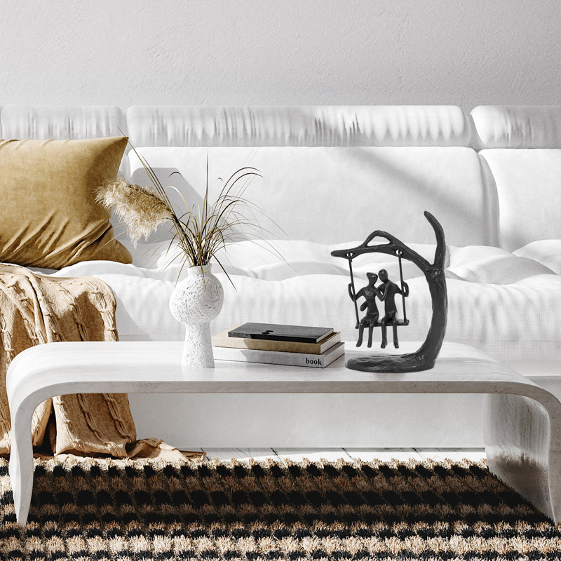 Iron Couple Table Accent