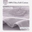 Ensemble de serviettes surdimensionnées 100% coton Turkish-381036378-321738510