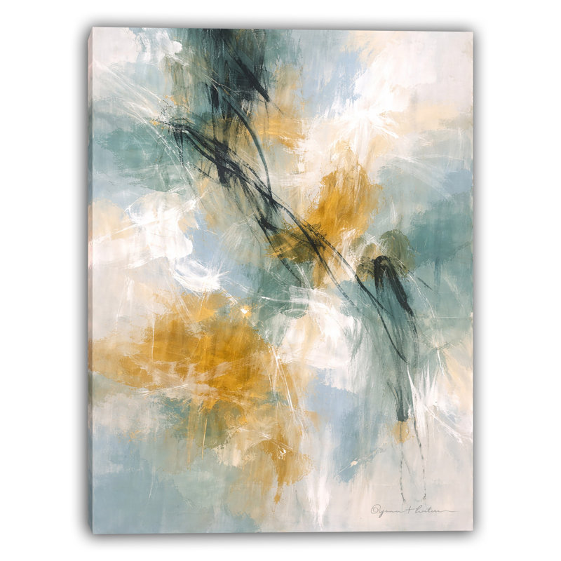 «Evening Meadow», art mural sur toile tendue, L 36 po x H 48 po x P 1,5 po
