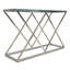 Marvin 120cm Glass Top Console Table