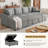 Sectional Sofa For Living Room Pull-out Sleeper Sofa Bed U-shaped Sofa