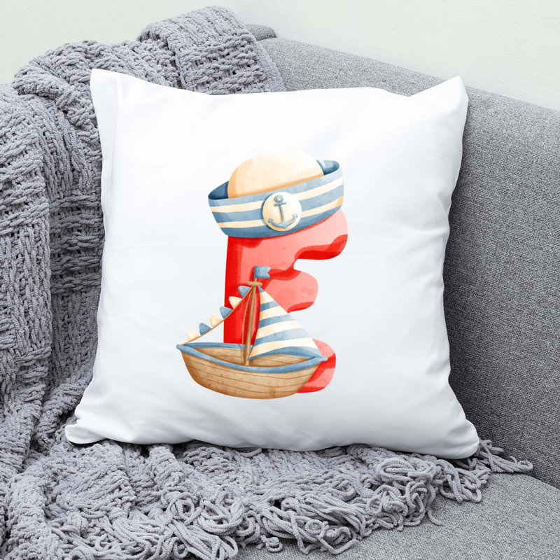 Bienaime Reversible Throw Pillow, 20"H x 20"W
