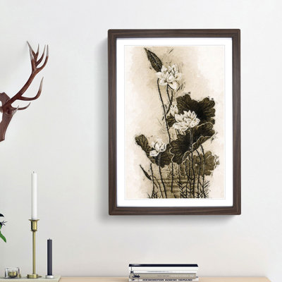 Lotus Flowers - Framed Print
