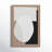 Rea Framed On Wood Minimalistic