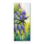 Horloge murale lilas dans le jardin-1850316556