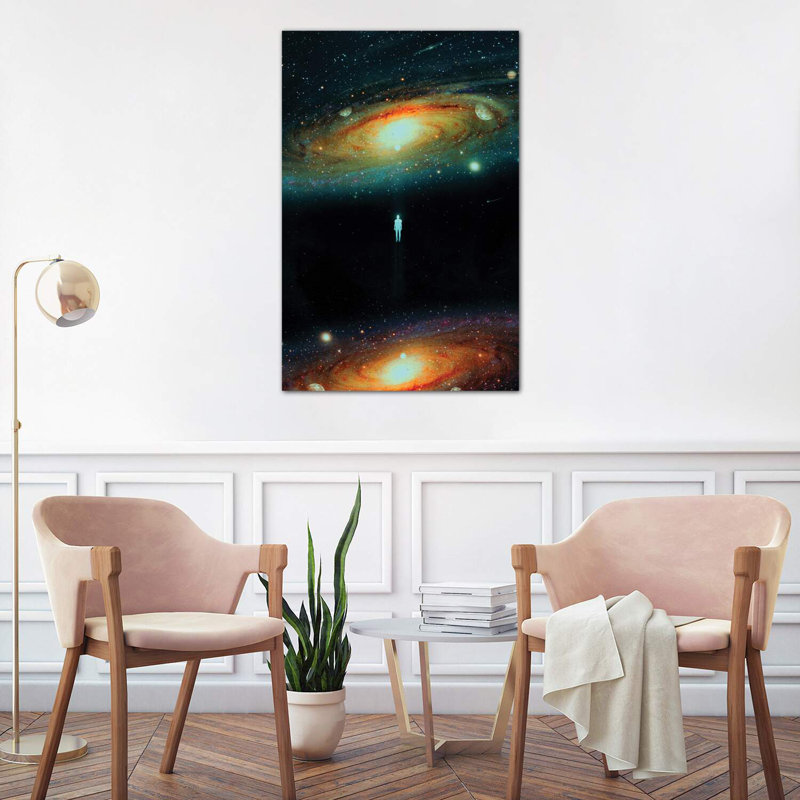 Parallel Universe - Wrapped Canvas Print, 101.6 cm H x 66.04 cm W x 3.175 cm D