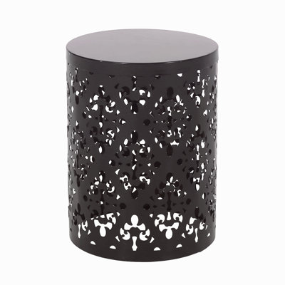 Outdoor Metal End Table -Large