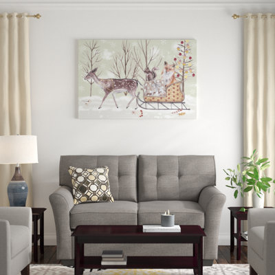 « Christmas Time collection A » par Melissa Wang-impression d’art graphique sur toile tendue