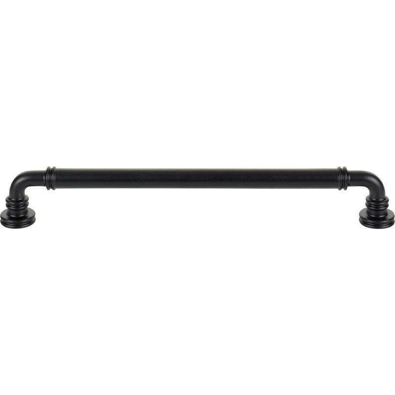 Cranford Bar Pull, Flat Black, 8 13/16" Center to Center